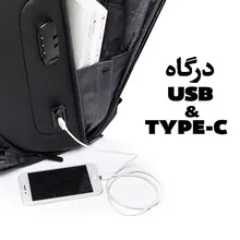 کیف و کوله پشتی لپ تاپ 15.6 اینچ بنج 7216 پلاس BANGE backpack BG-7216Plus gallery8