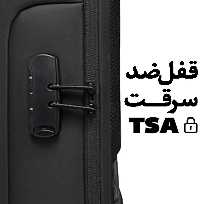 کیف و کوله پشتی لپ تاپ 15.6 اینچ بنج 7216 پلاس BANGE backpack BG-7216Plus gallery9