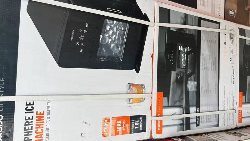 یخساز 10 کیلویی پورودو Porodo Sphere ice Machine PD-LFST091-BK gallery7