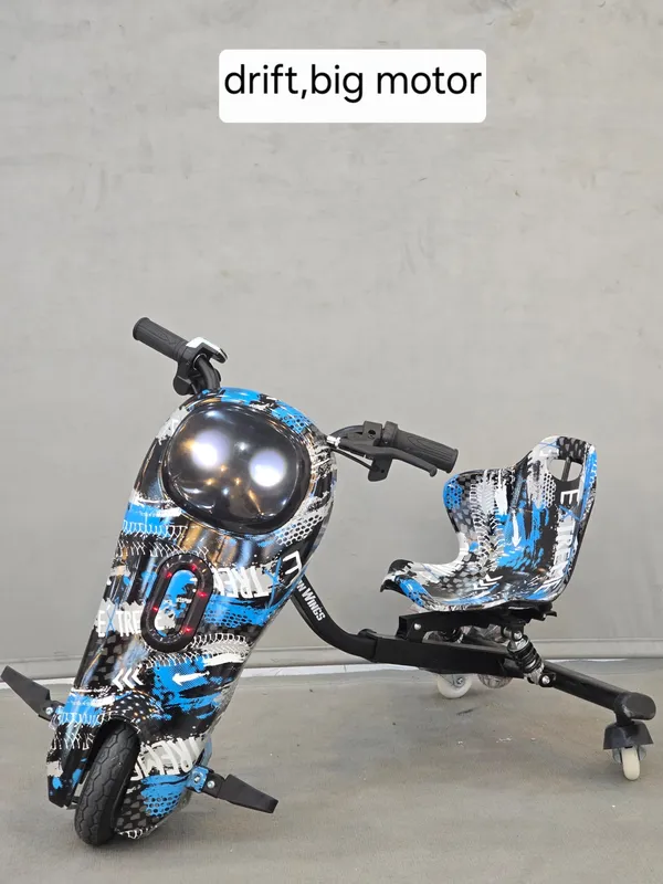 اسکوتر برقی موتور بزرگ .رینگ فولادی دریفتdrift gallery6