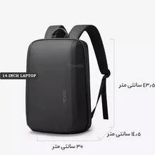 کوله پشتی لپ تاپ بنج مدل BG-2809 سایز 14 اینچ ضد آب gallery2