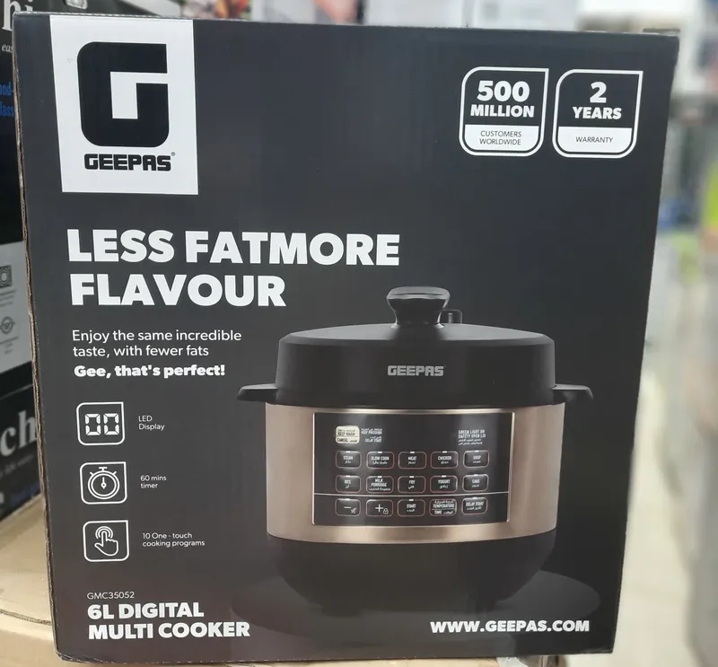 زودپز و پلوپز6 لیتری جیپاس کد GMC35052 gallery1