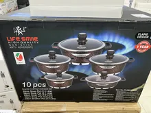 سرویس قابلمه ده پارچ لایف اسمایل مدل FLCM10 gallery10