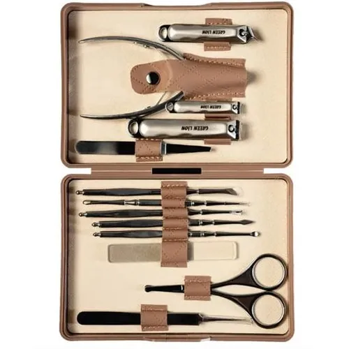 ست 13 عددی مانیکور گرین لاین مدل GN13PCMNCR( اصل. ضمانت کالا. کیفیت درجه یک)