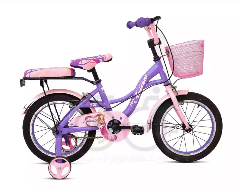 دوچرخه دخترانه سایز 16 کد 2024.برند آنیسا  gallery2