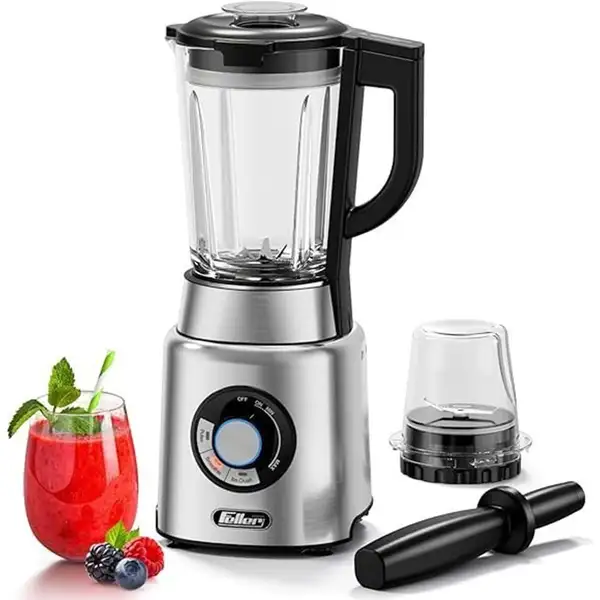 مخلوط کن فلر مدل BLG-1200 ظرفیت 1.7 لیتر 2 کاره با کاسه شیشه