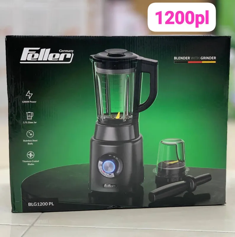 مخلوط کن فلر مدل BLG-1200 ظرفیت 1.7 لیتر 2 کاره با کاسه شیشه gallery1