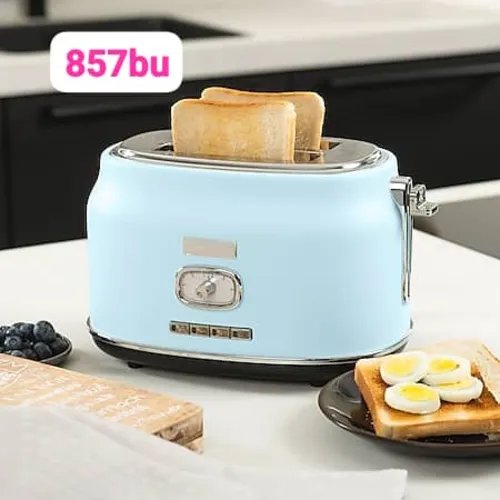 توستر نان وستینگ هاوس مدل WKTTB857 ظرفیت 2 اسلایس با بدنه استیل
