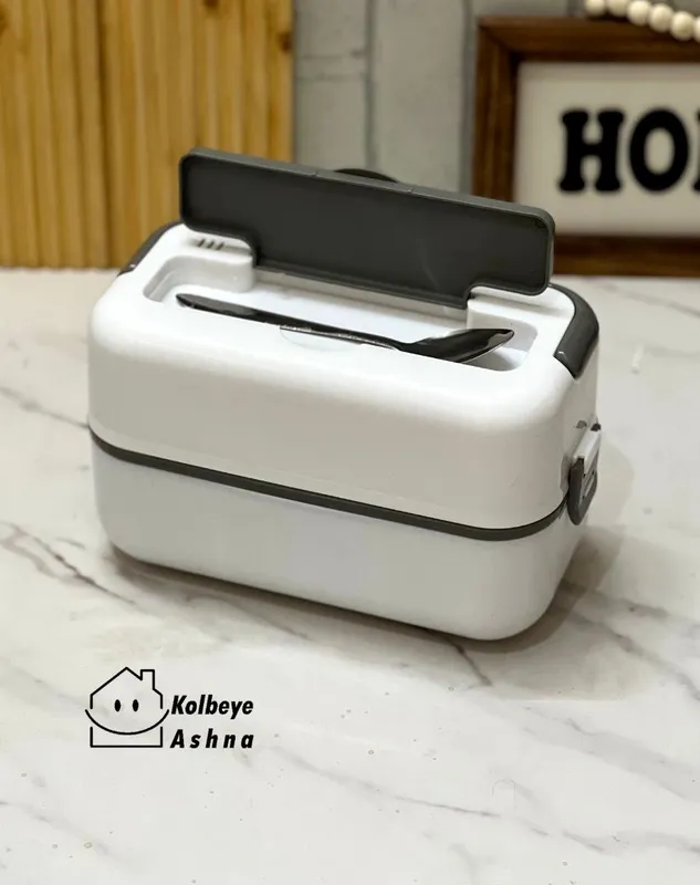 ظرف غذا برقی هیتر دار دو طبقه ( 4 کاسه) مدل DFH_C02( اصل) gallery2