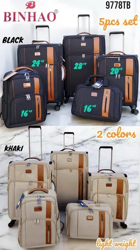 چمدان 5 عددی BINHAO 9978