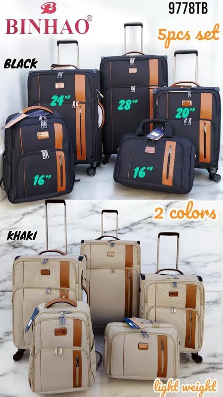 چمدان 5 عددی BINHAO 9978 gallery0