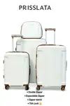 چمدان 4 عددی PRISSLATE 13147 پورت USB thumb 1