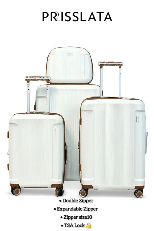 چمدان 4 عددی PRISSLATE 13147 پورت USB gallery0