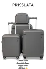 چمدان 4 عددی PRISSLATE 13147 پورت USB gallery1