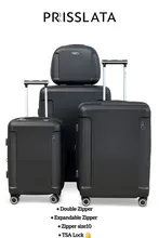 چمدان 4 عددی PRISSLATE 13147 پورت USB gallery3