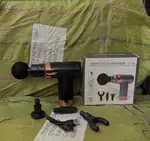 ماساژور تفنگی گان سرد و گرم 6 سر مدل MASSAGE GUN JY-760 PLUS thumb 6