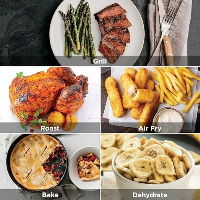 گریل نینجا مدل EG351 چند کاره با بدنه استیل ضد زنگ gallery2