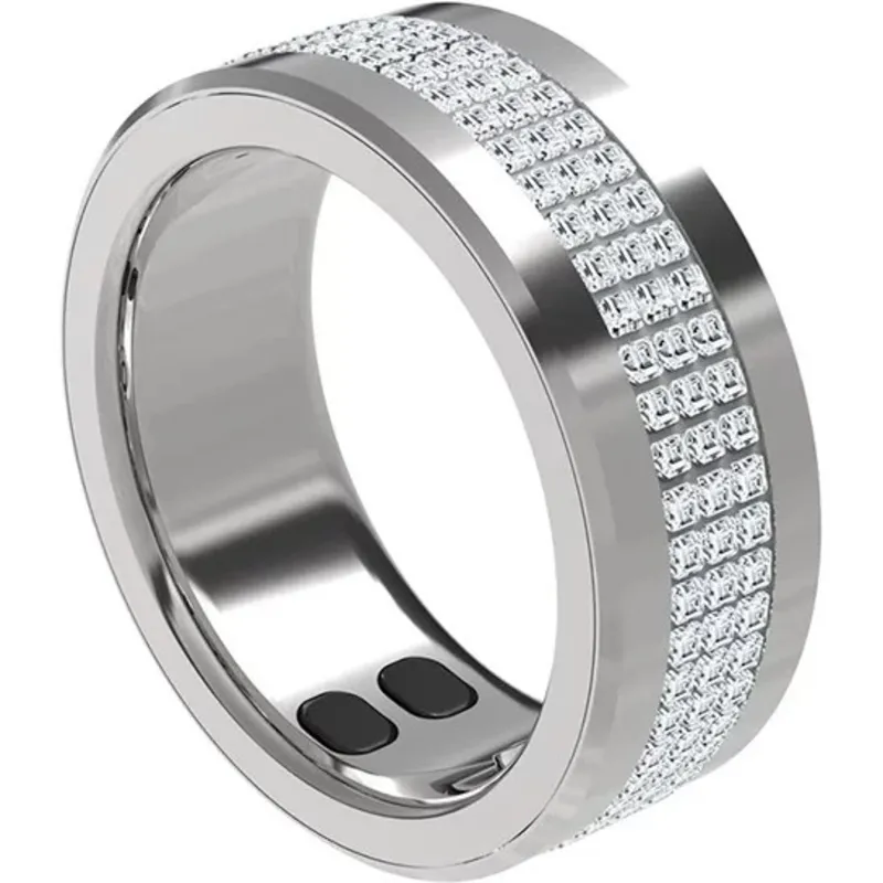 حلقه هوشمند پرودو مدل PD-SLRT9 سایز 8 تا 9 با رنگ سیلور gallery2