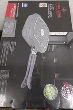 تابه دو طرفه سایز 32 لایف اسمایل کد LIFEP72_30-_GRAY gallery4