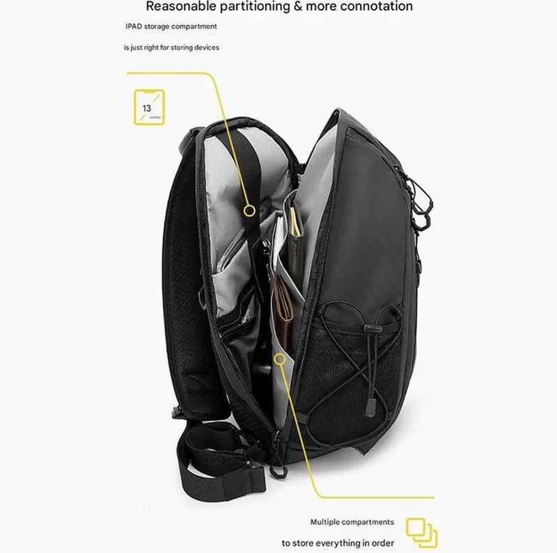 کیف کراس بادی ضدآب بنج مدل FW232 پلی استر gallery8