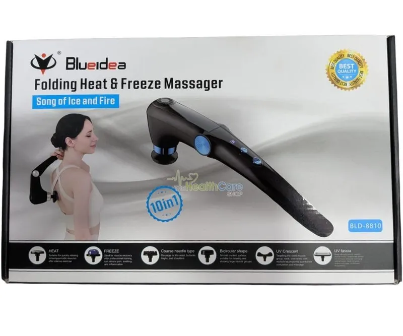ماساژور دسته بلند گرم و سرد بلوآیدیا مدل bld8810 gallery1