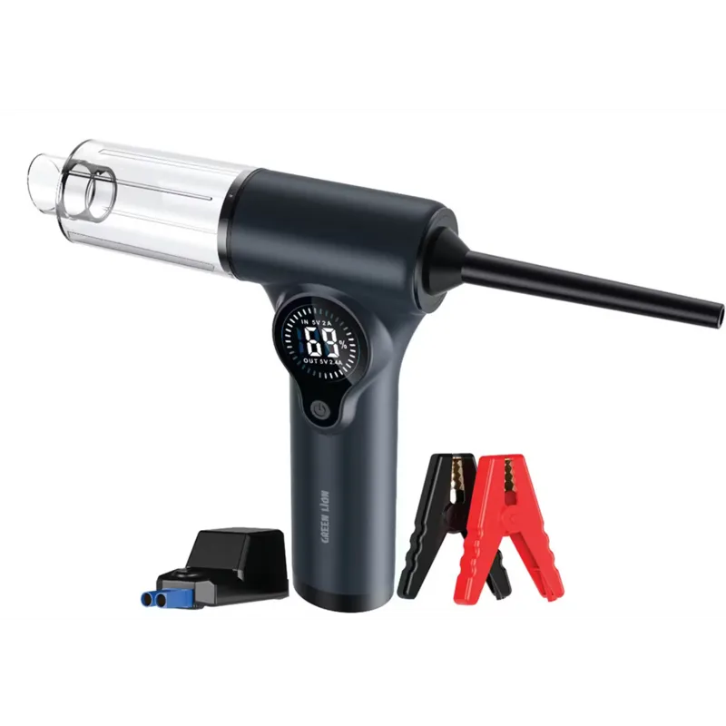 جامپ استارتر جت فن و جارو شارژی گرین لاین Green Lion Ignitor IV Jump Starter, Blower, gallery1