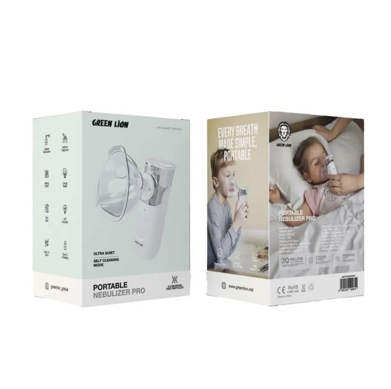 دستگاه نبولایزر قابل حمل گرین لاین مدل Nebulizer Pro gallery1