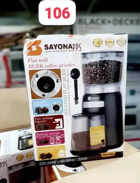 آسیاب قهوه سایونا مدل SBG4490
