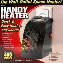 بخاری برقی فن دار Handy Heater مدل M1787 اصل( دارای ریموت کنترل) gallery1