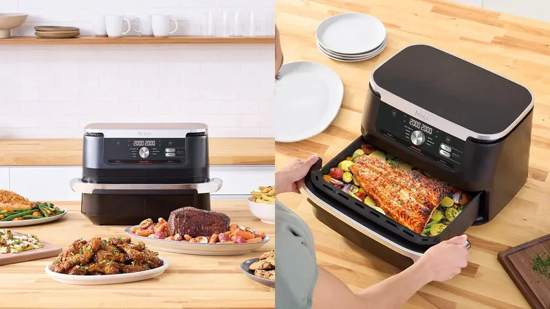 سرخ کن بدون روغن نینجا AF500 ظرفیت 10.4 لیتری gallery5