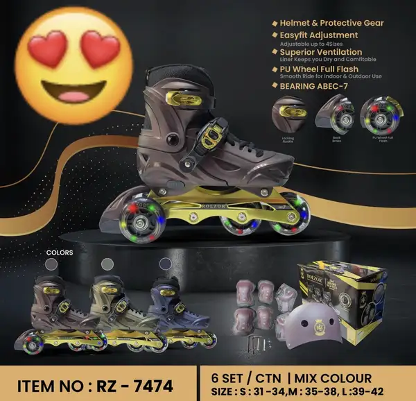 کفش اسکیت حرفه ای هارد مدل RZ_7444