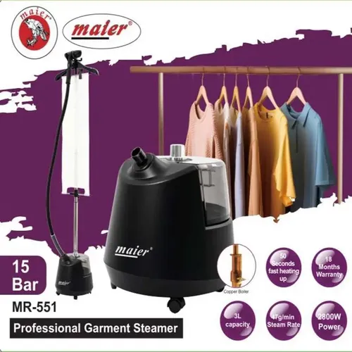 اتو بخار ایستاده مایر مدل MR_551 ظرفیت 3 لیتر