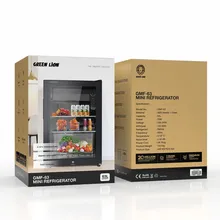 یخچال هتلی گرین 018322 Green Lion GMF-63 Mini Refrigerator 63L – Black gallery1