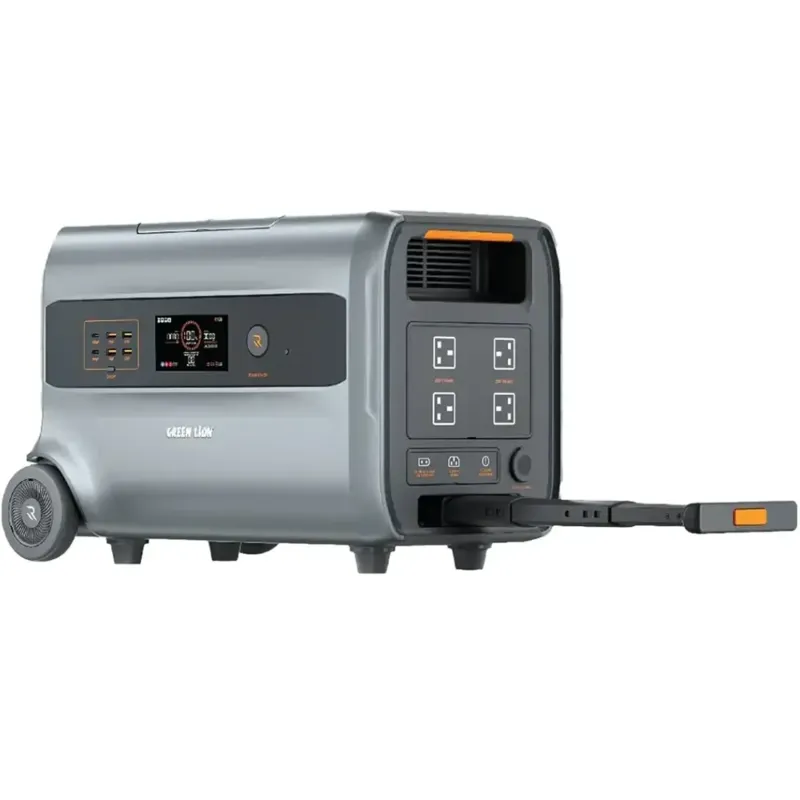 پاور استیشن گرین لاین مدل Green Lion RG-2400 Power Station with 2400Wh 50000mAh LiFePO4 Battery gallery0