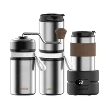 ست قهوه چهار کاره لپرسو Lepresso Grindo Quattro 4-in-1 Outdoor Coffee Set gallery0