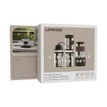 ست قهوه چهار کاره لپرسو Lepresso Grindo Quattro 4-in-1 Outdoor Coffee Set gallery1