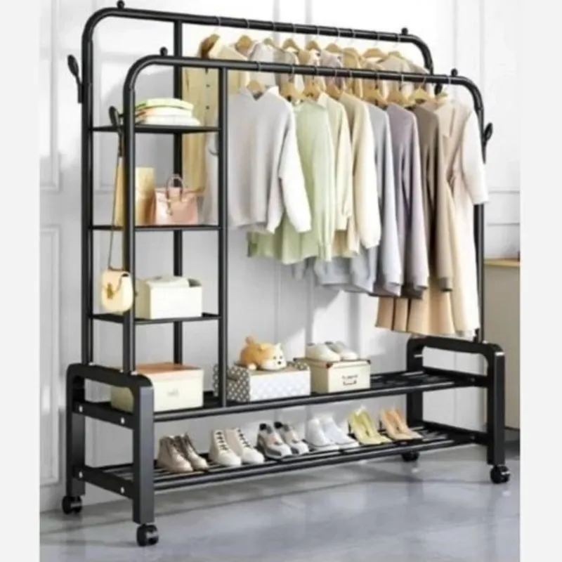 رگال لباس و کفش 68 کیلویی چرخدار قابل حمل دو لاین gallery1