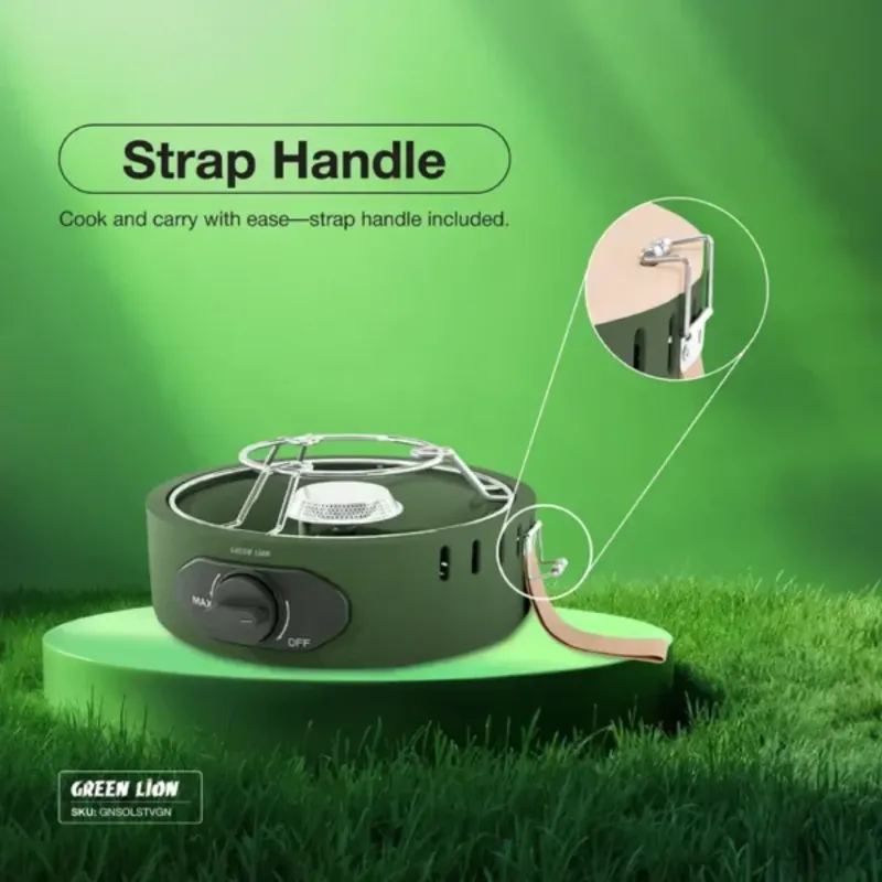 اجاق گازی مسافرتی گرین لاین مدل Solo Flame Camping Stove gallery3