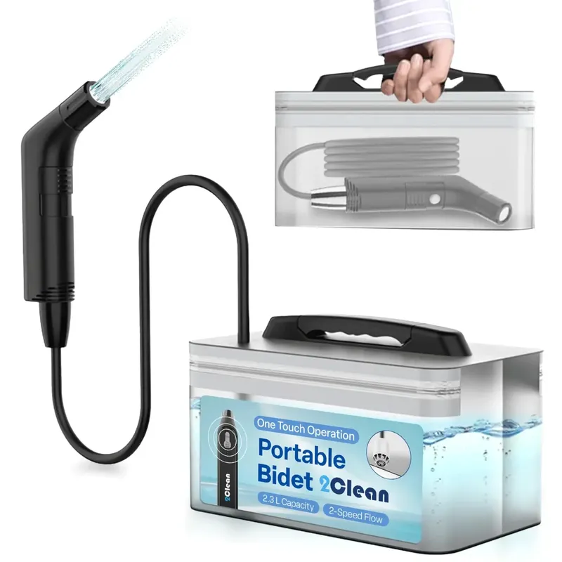 بیده  مخزن دار قابل حمل مسافرتی گرین Green Portable Travel BIdet gallery0