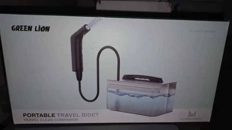 بیده  مخزن دار قابل حمل مسافرتی گرین Green Portable Travel BIdet gallery2