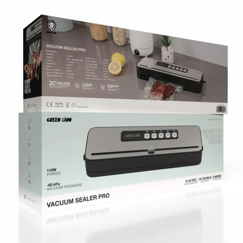 دستگاه وکیوم سیلر پرو گرین لاین مدل VACUUM SEALER PRO/اصل gallery1