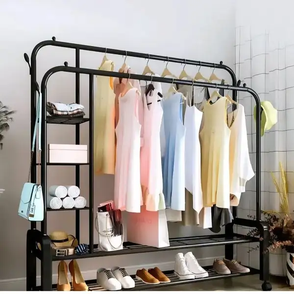 رگال لباس و کفش 58 کیلویی چرخدار باکس دار مکسی دو لاین