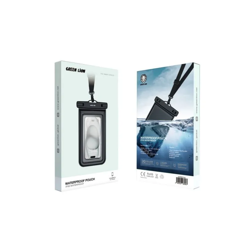 کاور ضد آب موبایل 7.2 اینچی گرین لاین Green Waterproof Pouch 7.2inch Phones gallery0