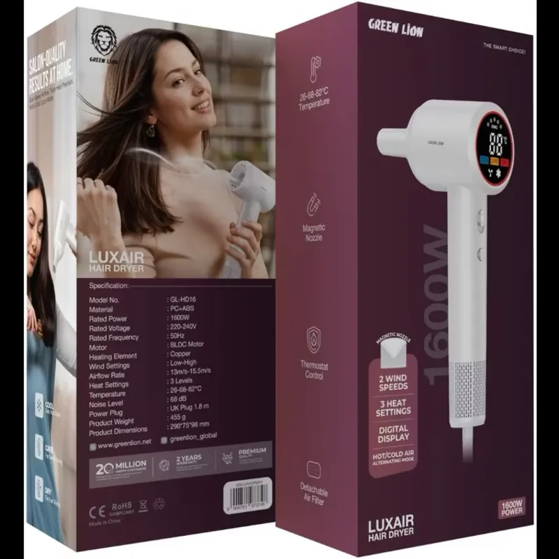 سشوار گرین لاین مدل لوکس ایر Green lion Luxair gallery1