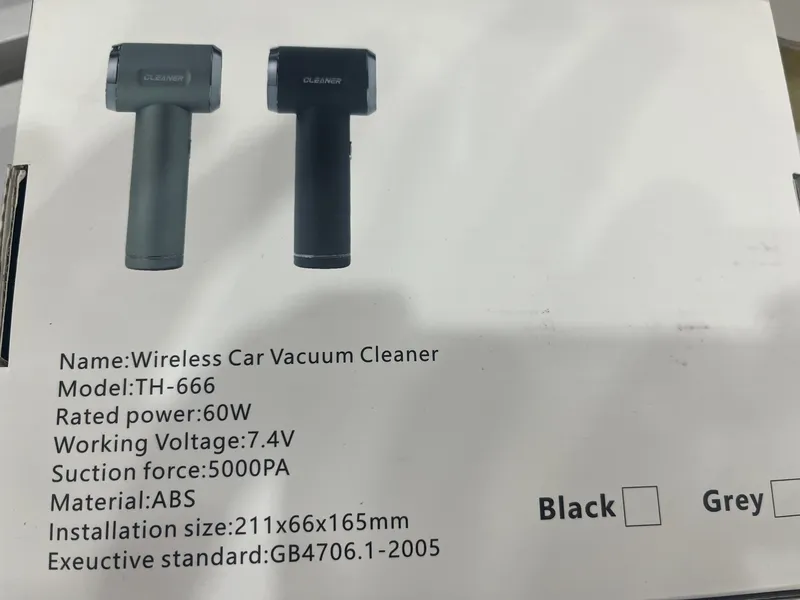 جارو شارژی فیلتر دار پر قدرت TH_666 gallery2