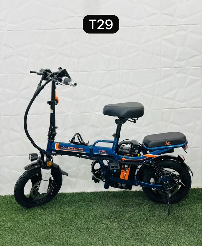 دوچرخه برقی تاشو دو نفره برند کوگو سفارش روسیه کایان زارا مدل T29 gallery0