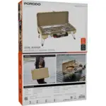 اجاق گاز کمپینگ پرودو مدل Porodo Lifestyle Dual Burner Foldable Camping Stove thumb 2