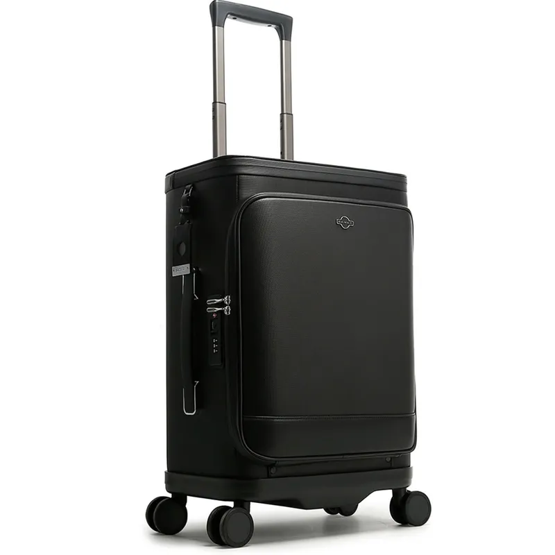 چمدان چرخ دار 20 اینچی ضدآب و ضدسرقت 52 لیتری بنج Bange QL701 gallery1