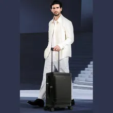 چمدان چرخ دار 20 اینچی ضدآب و ضدسرقت 52 لیتری بنج Bange QL701 gallery6