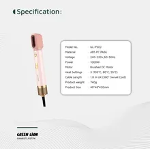 سشوال و حالت دهنده مو 5 در 1 گرین لاین Green Lion 5 in 1 Professional Hair Styler 2 gallery6